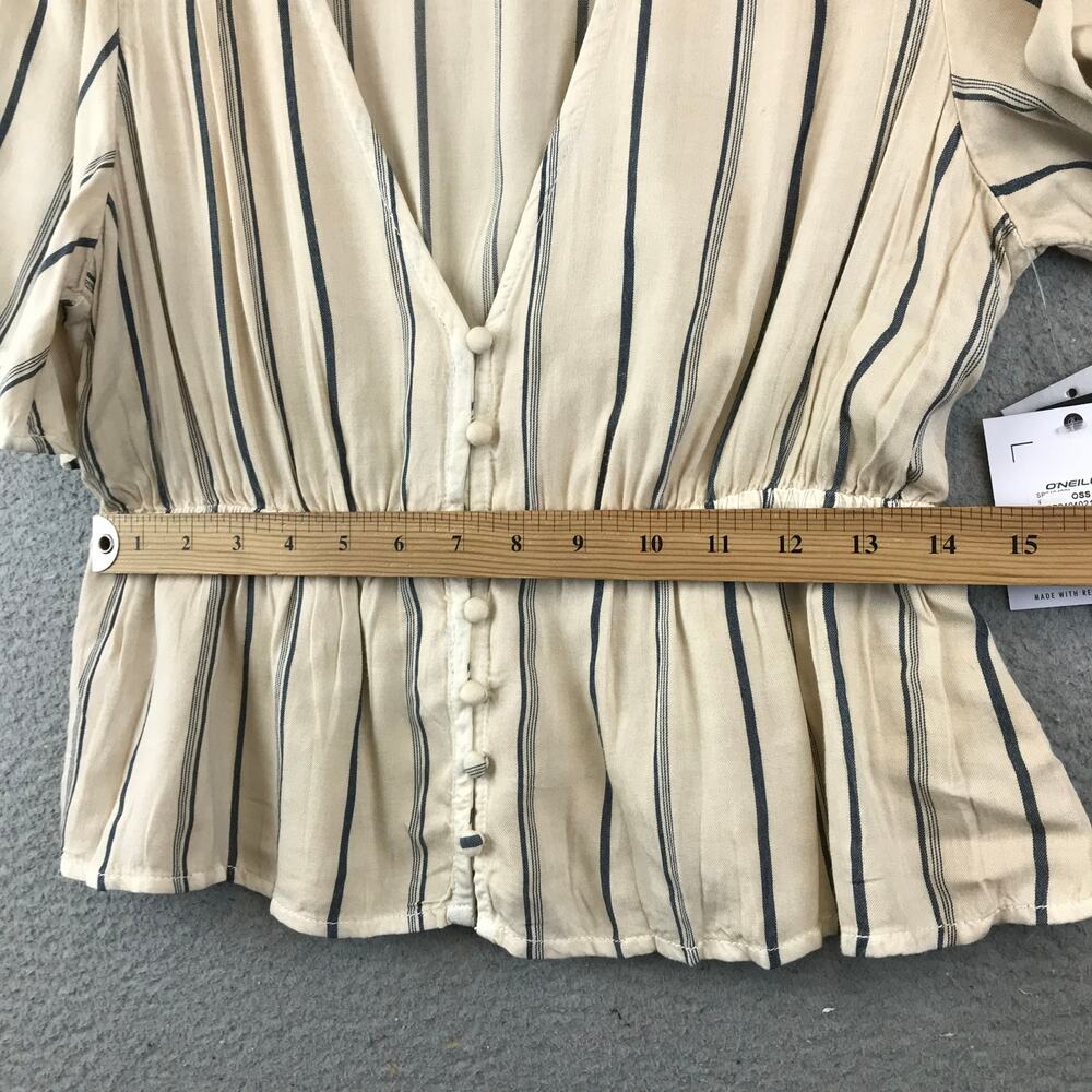 New O’Neil  LADIES WES STRIPE‎ TOP S - Picture 12 of 14